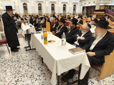 סיום מסכת בכפר חב"ד