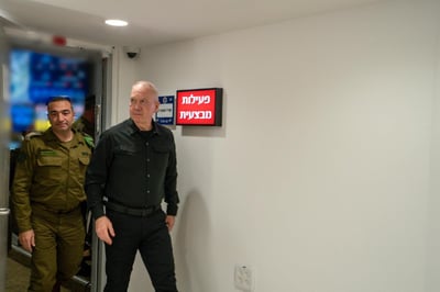 גלנט בהערכת מצב באגף מבצעים של צה"ל אחרי מתקפת המנע על חיזבאללה