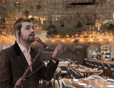 מוטי כהן במופע זמר 