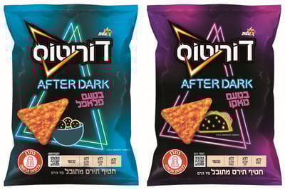  שני טעמים חדשים ונועזים מסדרת דוריטוס After Dark – פלאפל וטאקו מקסיקני