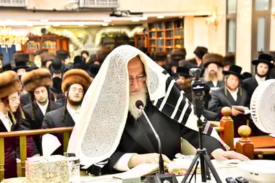 סליחות ראשונות בחצה"ק ספינקא