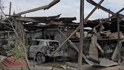 הרס במרכז כפר חב"ד: הבית ניזוק קשות, 2 פצועות מרסיסים
