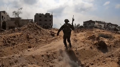 צה"ל חזר לג'באליה בכל הכוח | תיעוד מקרבות פנים אל פנים