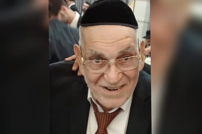 התמונה האחרונה של המנוח ז"ל, אמש בנישואי נכדתו