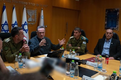 שר הביטחון כ"ץ עם הרמטכ"ל