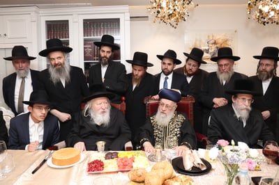 שמחת השבע ברכות לנכדת הראשל"צ הגאון רבי יצחק יוסף