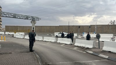 חשד לפיגוע במחסום ליד שועפט: החשוד לא עצר - ונוטרל