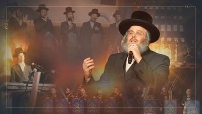 דודי קאליש, צביקי לוין ומקהלת "מוזיקאליש" ב'מחרוזת ההצלה בעלזא'