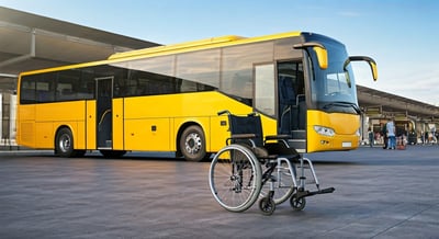 בשורה: כך אוטובוסים בין עירוניים יותאמו לכיסא גלגלים