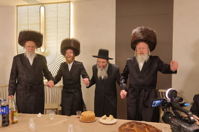 שמחת נישואי בן האדמו"ר מביאלה ישרי לב