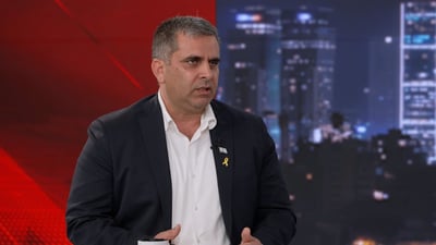 השר אופיר סופר באולפן כיכר השבת