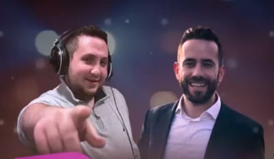 איצלה איזנשטרק וחיים פלאם במחרוזת "פורים פארטי 2025"