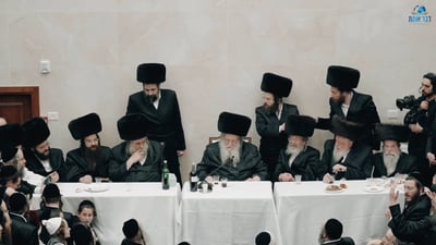 פורים אצל הראש ישיבה הגר"ש אלתר