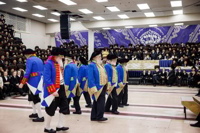 שמחת נישואי נכדת האדמו"ר מבאבוב 45