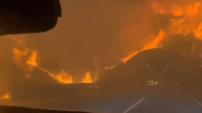 השריפות בדרום קוריאה: מספר ההרוגים עלה; טייס כיבוי נהרג