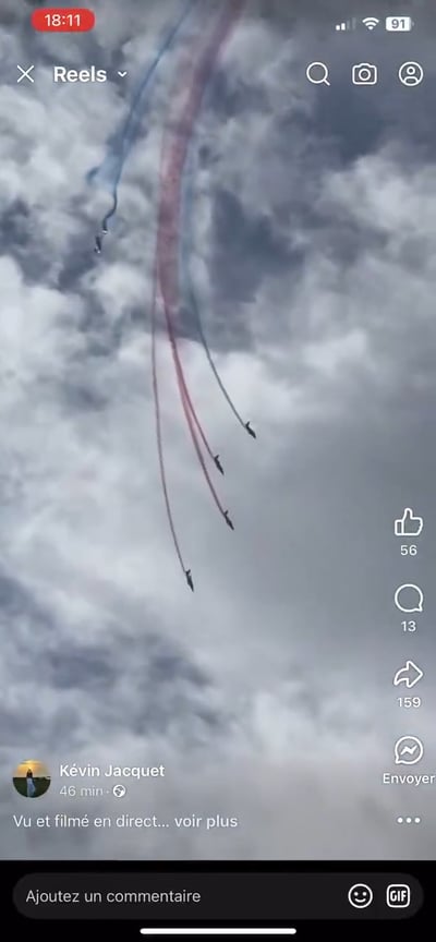 הפגיעה והצניחה: ההתנגשות הדרמטית בצרפת מזווית נוספת
