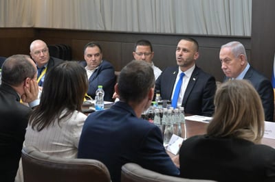 נתניהו בדיון על הבינה המלאכותית 