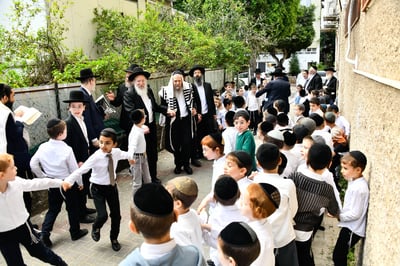 הגרמ"ש אדלשטיין בברכת האילנות