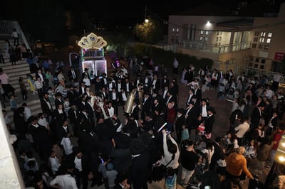 הכנסת ספר תורה לביהמ"ד 'היכל שלום' במודיעין עילית