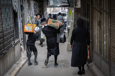 ערב פסח במאה שערים