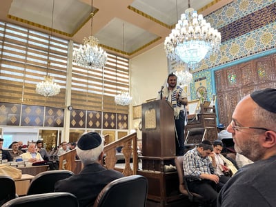 ערב פסח תשפ"ה: כך נראה סיום מסכת בק"ק טהרן