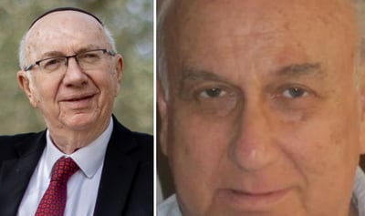 אחרי עשרות רבות של שנות פעילות - העיתונאים אברהם בן מלך וישראל קצובר זכרם לברכה