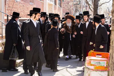 שמחת הברית לנכד האדמו"ר מבאבוב