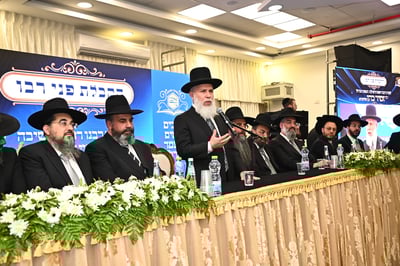 הקבלת פני רבו להגאון רבי זמיר כהן - חוה"מ פסח תשפ"ה