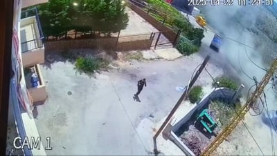המחבל נמלט מהרכב - וטיל שני מחסל אותו | תיעוד דרמטי