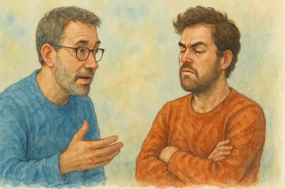 קושי בקבלת ביקורת, גם זו שנאמרת בידידות