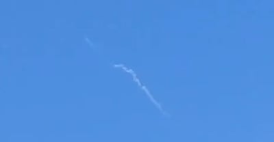 בפעם השלישית ביממה: צה"ל יירט טיל בליסטי ששוגר מתימן לישראל