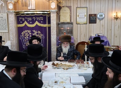 ל"ג בעומר אצל הגה"צ גאב"ד פאלטישאן