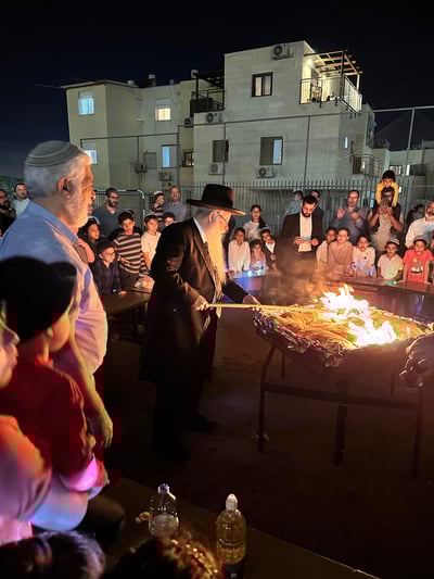 ל"ג בעומר אצל הגאון רבי מרדכי מלכא