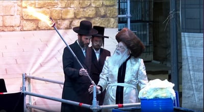 ל"ג בעומר בחצה"ק נדבורנה ירושלים