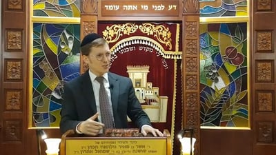 הרב שמואל אברמובסקי בשיעור נפלא לחג השבועות • צפו