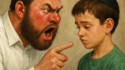 הוא היה חמת זעם. הפיצוץ הגיע כמו בכל יום – בלי הכנה, בלי אזהרה.