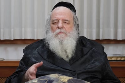 הגר"ש אלתר במסר חיזוק מיוחד: "יפוצו אויביך" בזכות "בנסוע הארון"
