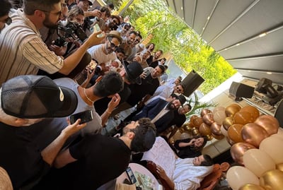 השחקן המתחזק חגג ברית לבנו שעות לפני פרוץ המלחמה: השם שנבחר - לביא