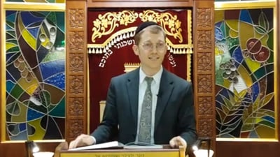 הרב שמואל אברמובסקי בשיעור לפרשת שלח לך • צפו