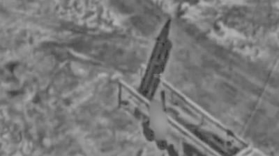 תיעוד ממערב איראן: כך תקף צה"ל משגרי טילים שהיו מוכנים לשיגור לעבר ישראל
