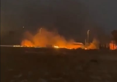 השריפות בכפר מאליכ, הערב