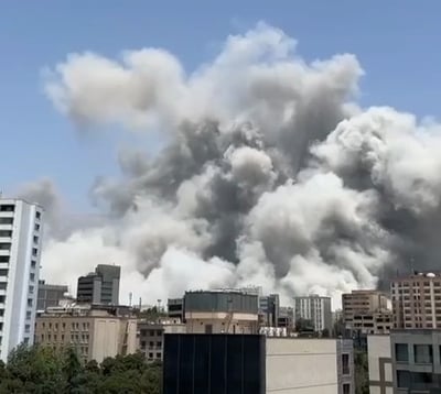לראות ולא להאמין. חגורת אש בלב טהרן