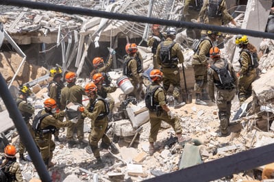 תמונות פעילות פיקוד העורף במבצע עם כלביא