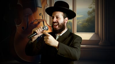 צביקי רנד בקאבר לשירו האידישאי של מב"ד: "מודים"