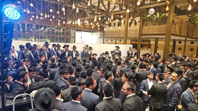 שמחת נישואי בן הגאון ר' חנוך כהן