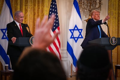 טראמפ נתניהו