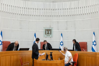 שופטי בג"ץ בדיון