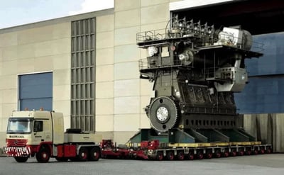 מנוע ה־Wärtsilä RT‑flex96C, המנוע הגדול בעולם