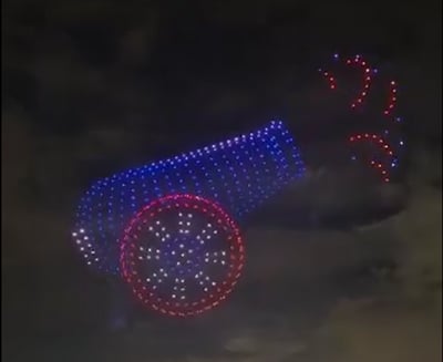 הרחפנים בחגיגות העצמאות בארה"ב