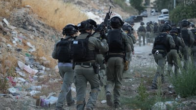 פעילות מג"ב במחנה הפליטים